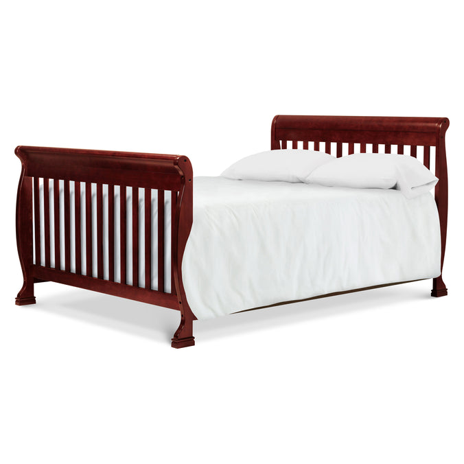 M5501C,DaVinci,Kalani 4-in-1 Convertible Crib in Rich Cherry