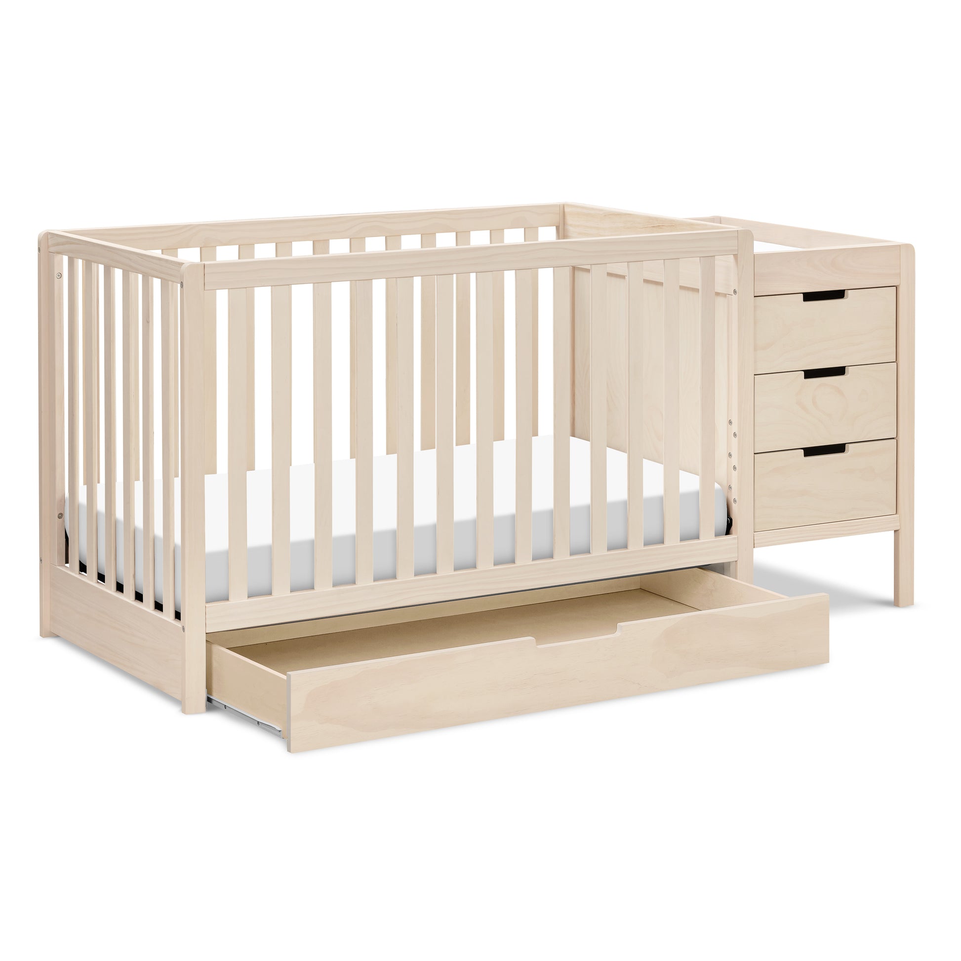 F11991NX,Carter's,Colby 4-in-1 Convertible Crib & Changer Combo in Washed Natural