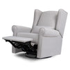 M21887MIG,DaVinci,Hayden Recliner and Swivel Glider in Misty Grey