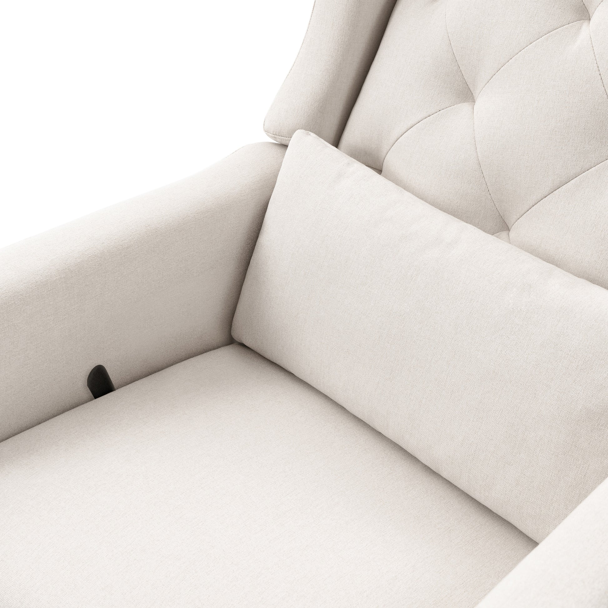 M22487PCMEW,DaVinci,Everly Recliner in Performance Cream Eco-Weave