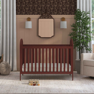 M23901CR,DaVinci,Beau 3-in-1 Convertible Crib in Crimson