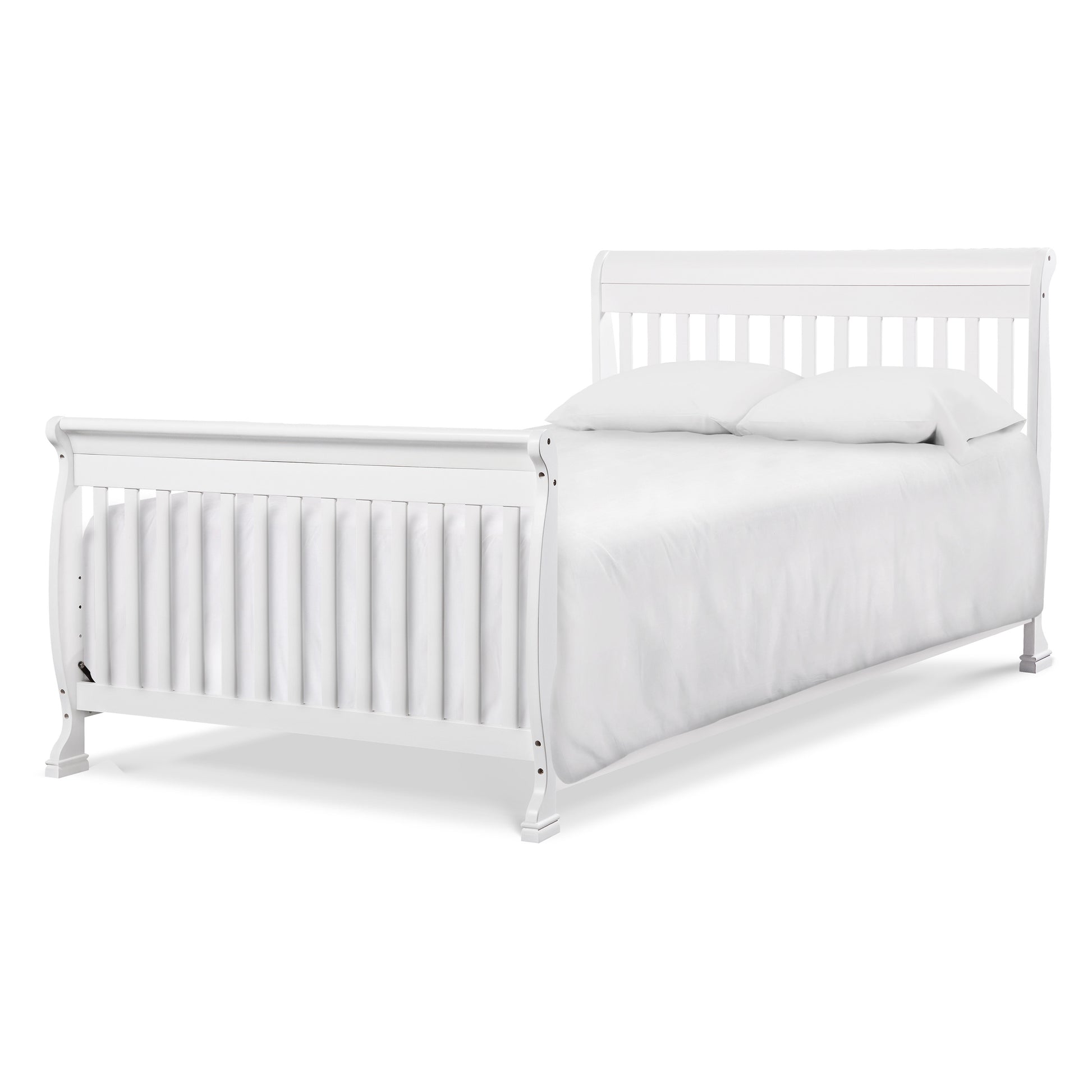 M5501W,DaVinci,Kalani 4-in-1 Convertible Crib in White Finish