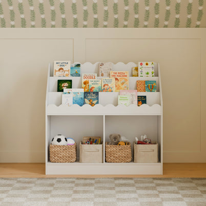 Sammy Scallop Bookcase