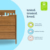 M5925CT,DaVinci,Jayden 3-Drawer Changer Dresser in Chestnut