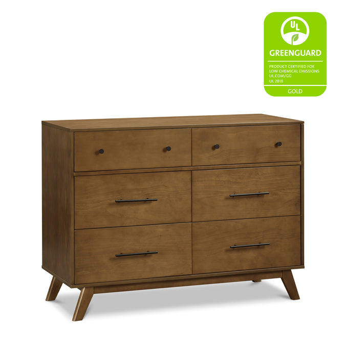 M22526L,DaVinci,Otto 6-Drawer Dresser in Walnut