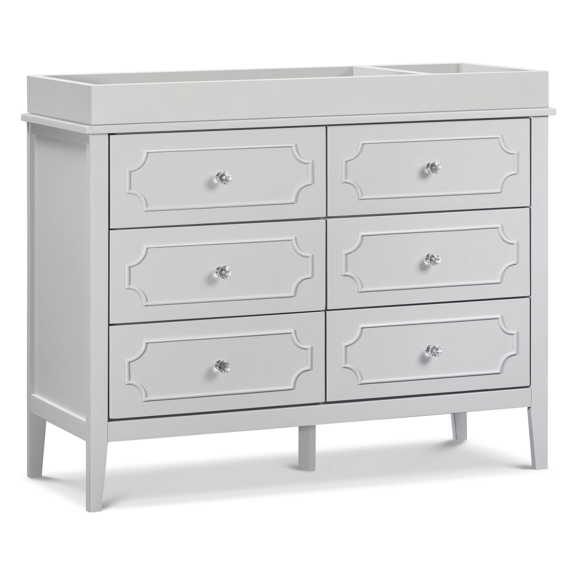 M11426GG,DaVinci,Chloe Regency 6-Drawer Dresser in Fog Grey