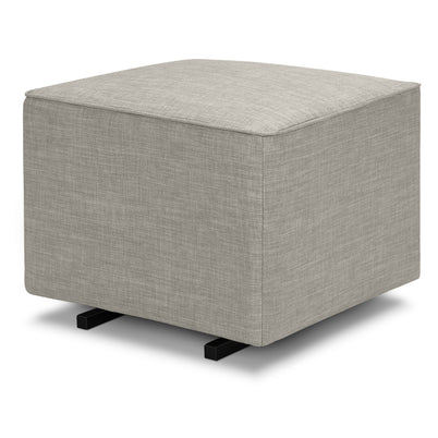 M13985PFTGRY,DaVinci,Davinci Universal Gliding Ottoman in Performance Grey Linen