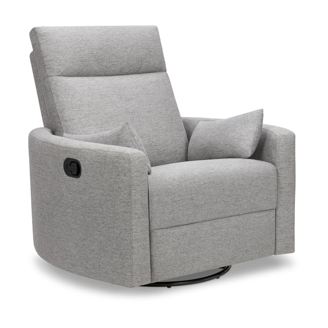 M33787FTG,DaVinci,Atlas Swivel Recliner in Frost Grey