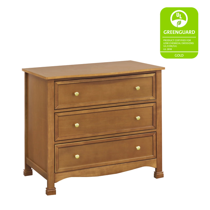 M5523CT,DaVinci,Kalani 3-Drawer Dresser in Chestnut Finish