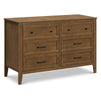 M24726L,DaVinci,Beau 6-Drawer Dresser in Walnut