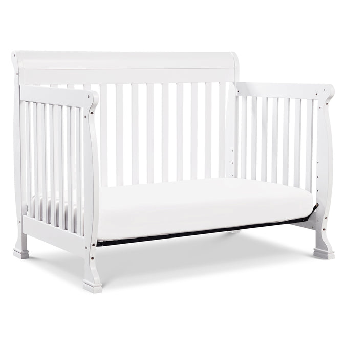 M5501W,DaVinci,Kalani 4-in-1 Convertible Crib in White Finish