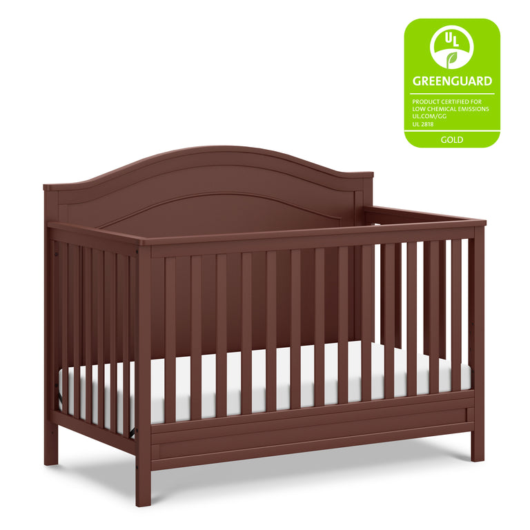 M12801CR,DaVinci,Charlie 4-in-1 Convertible Crib in Crimson