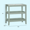 F11902LS,Carter's,Colby Changing Table in Light Sage