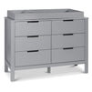 F11926G,Carter's,Colby 6-Drawer Double Dresser in Grey Finish