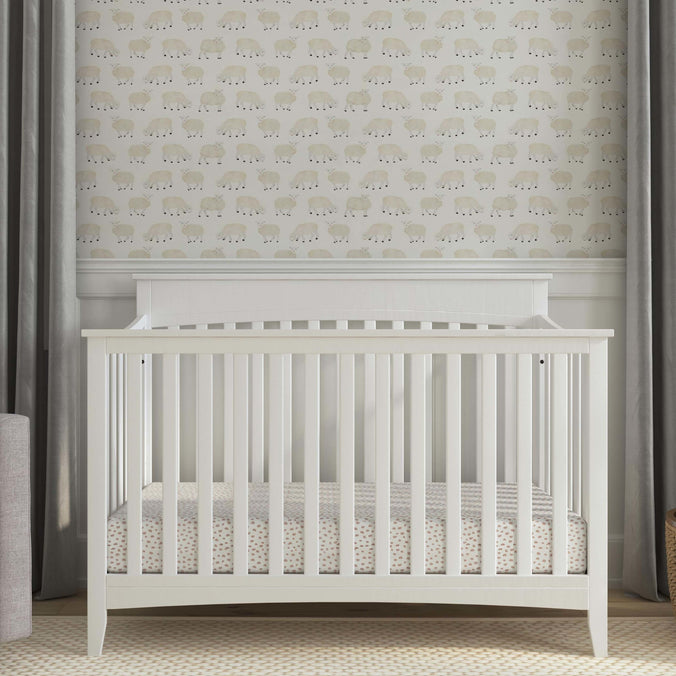 M9301W,DaVinci,Grove 4-in-1 Convertible Crib In White Finish