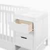 F11991W,Carter's,Colby 4-in-1 Convertible Crib & Changer Combo in White