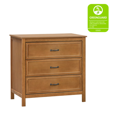 M12823CT,DaVinci,Charlie 3-Drawer Dresser in Chestnut