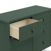 M25126FRGR,DaVinci,Birdie 6-Drawer Dresser in Forest Green