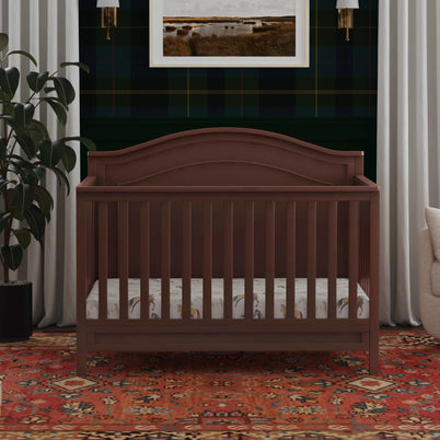 M12801CR,DaVinci,Charlie 4-in-1 Convertible Crib in Crimson
