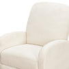 M34087CCB,DaVinci,Calder Swivel Recliner in Cozy Cream Boucle
