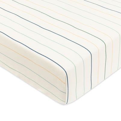 Crib Sheet in GOTS Certified Organic Brushed Cotton
