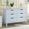 F11926PB,Carter's,Colby 6-Drawer Double Dresser in Powder Blue