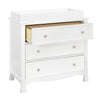 M5523W,DaVinci,Kalani 3-Drawer Dresser in White Finish