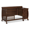 M5582Q,DaVinci,Kalani 4-in-1 Convertible Crib & Changer in Espresso