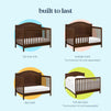 M12801Q,Charlie 4-in-1 Convertible Crib in Espresso