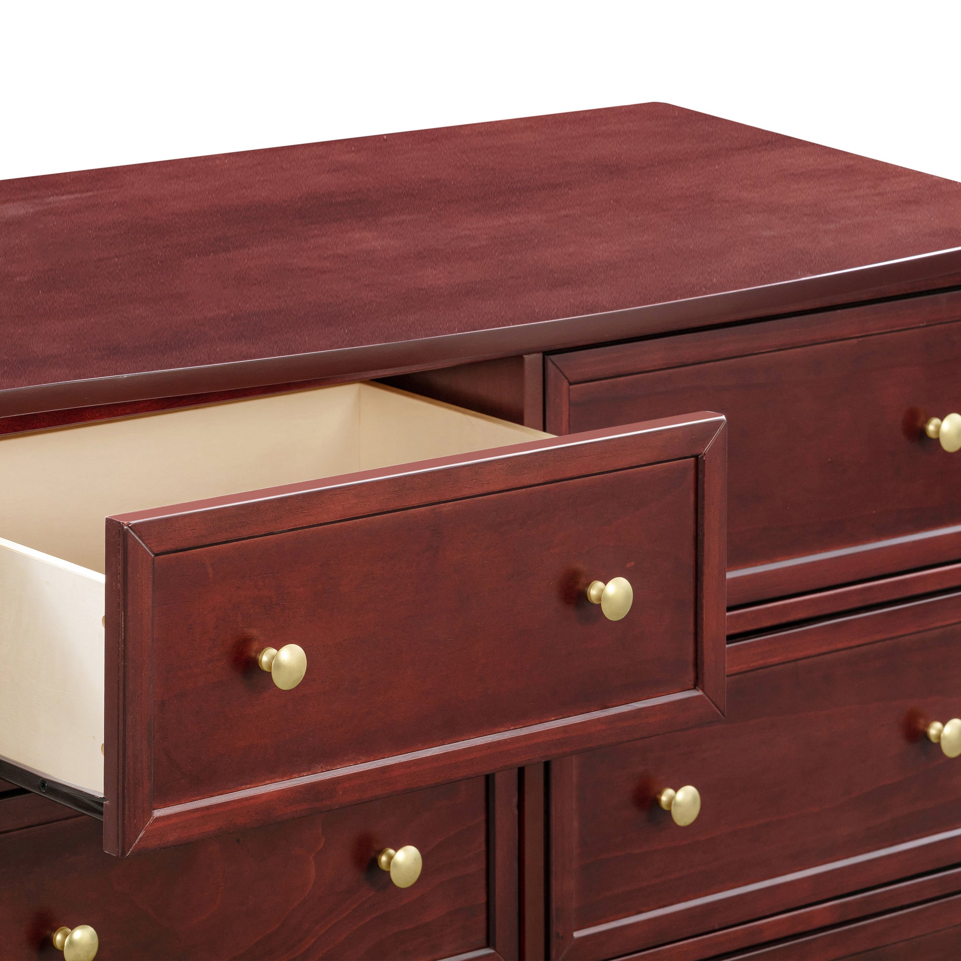 M5529C,DaVinci,Kalani 6-Drawer Double Wide Dresser in Rich Cherry