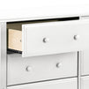 M5966W,DaVinci,Jayden 6-Drawer Double Wide Dresser in White Finish