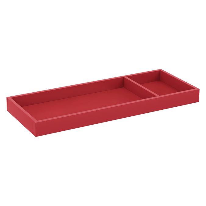 M0619TRD,Universal Wide Removable Changing Tray in Strawberry Red