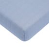 T29635DP,Babyletto,Dewdrop Muslin Crib Sheet in GOTS Certified Organic Cotton