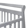 M2990G,DaVinci,Sleigh Toddler Bed in Grey Finish