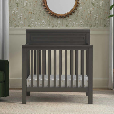 M4398SL,DaVinci,Autumn 4-in-1 Convertible Mini Crib in Slate