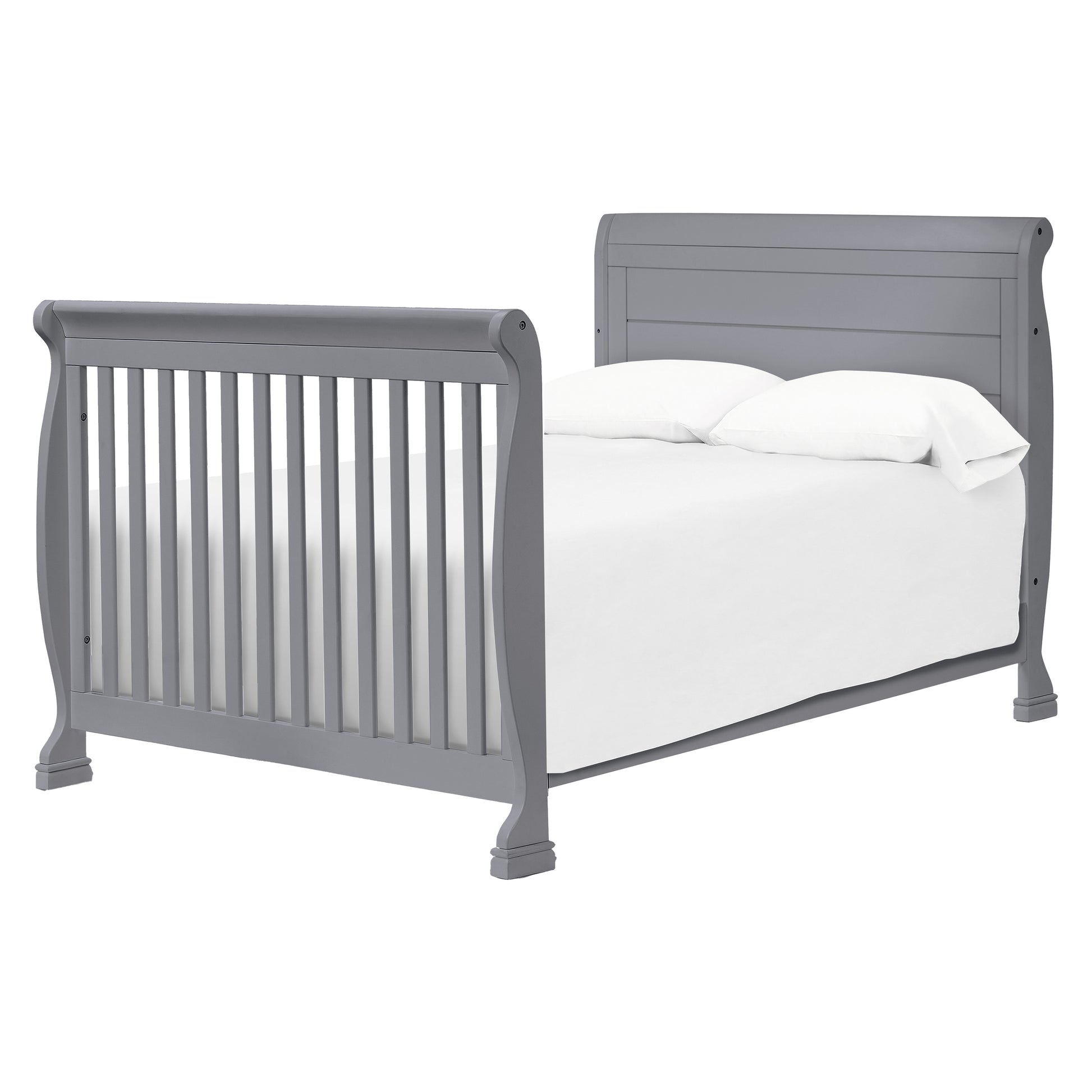 M5582G,DaVinci,Kalani 4-in-1 Convertible Crib & Changer in Grey