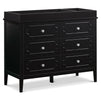 M11426E,DaVinci,Chloe Regency 6-Drawer Dresser in Ebony