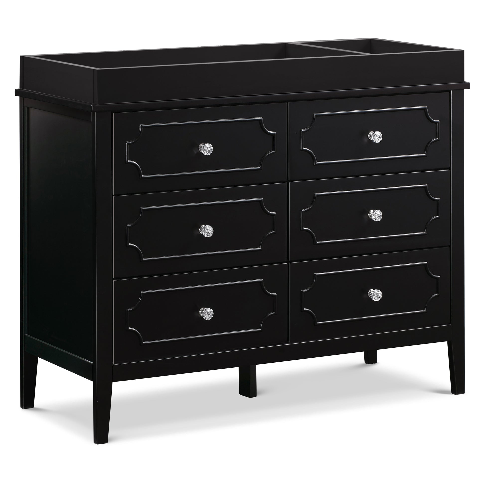 M11426E,DaVinci,Chloe Regency 6-Drawer Dresser in Ebony