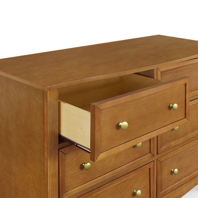 M5529CT,DaVinci,Kalani 6-Drawer Double Wide Dresser in Chestnut Finish