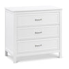 M12823W,DaVinci,Charlie 3-Drawer Dresser in White