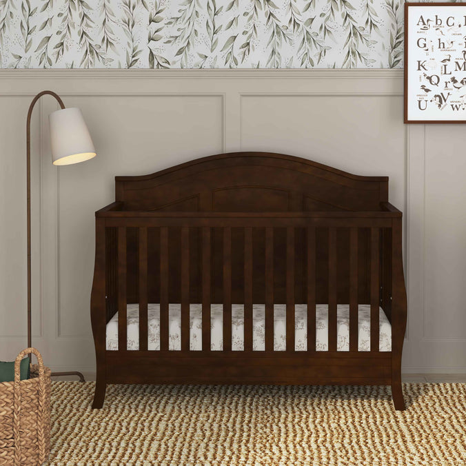 M20101Q,DaVinci,Emmett 4-in-1 Convertible Crib in Espresso