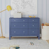 F30326CVBPB,Carter's,Marisol 6-Drawer Dresser in Cove Blue/Powder Blue