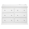 M4426W,DaVinci,Davinci Signature 6-Drawer Double Dresser in White