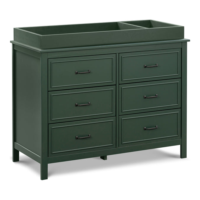 M0619FRGR,The MDB Family,Universal Wide Removable Changing Tray in Forest Green