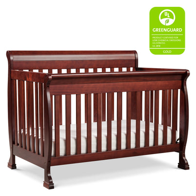 M5501C,DaVinci,Kalani 4-in-1 Convertible Crib in Rich Cherry