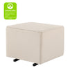 M13985CM,DaVinci,Davinci Universal Gliding Ottoman in Cream Finish with Cream Piping