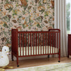 M7391C,DaVinci,Jenny Lind Stationary Crib In Rich Cherry Finish