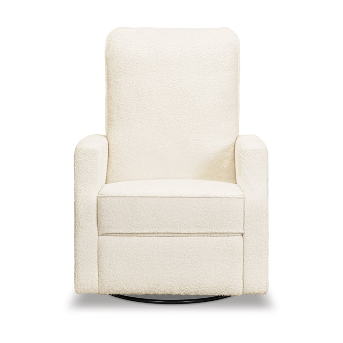 M33187CCB,DaVinci,Lucas Pillowback Swivel Recliner in Cozy Cream Boucle