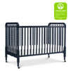 M7391V,DaVinci,Jenny Lind Stationary Crib in Navy Blue Finish