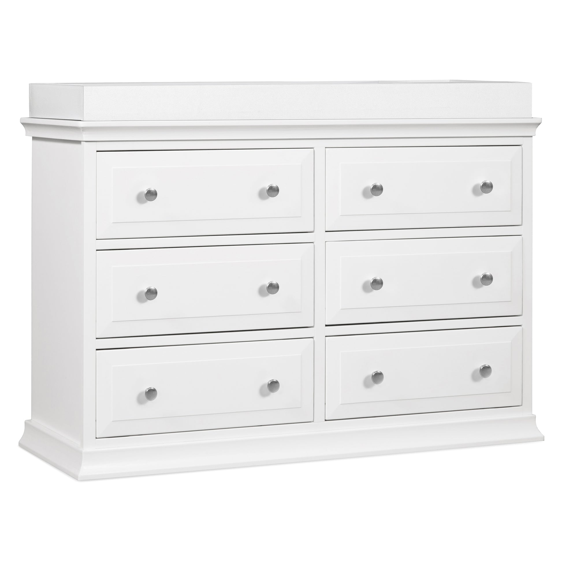 M4426W,DaVinci,Davinci Signature 6-Drawer Double Dresser in White